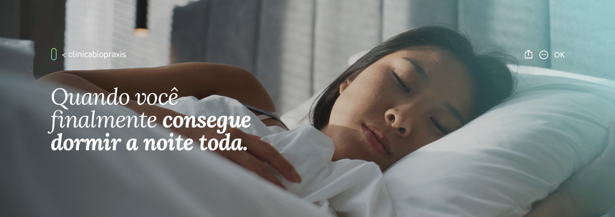 Quando você finalmente consegue dormir a noite toda