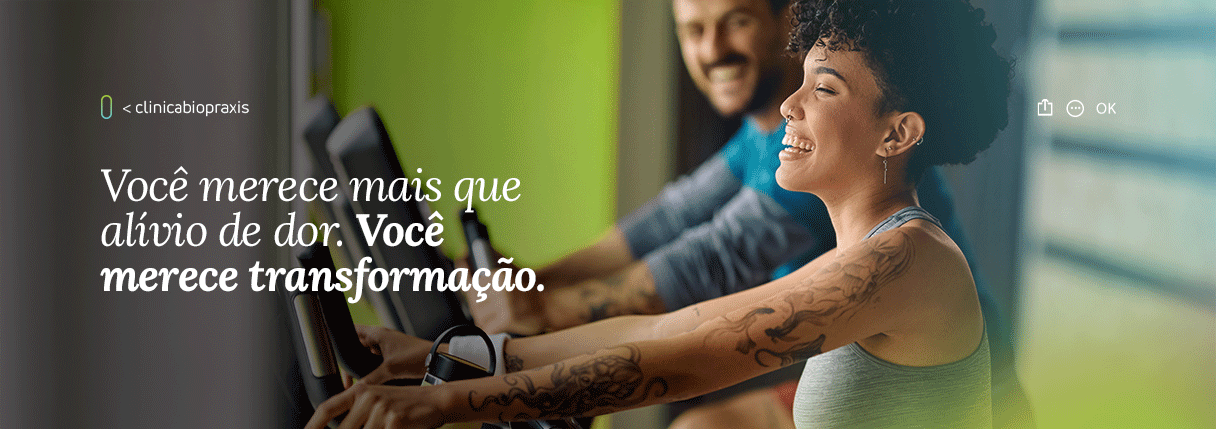 Você merece mais que alívio de dor. Você merece transformação