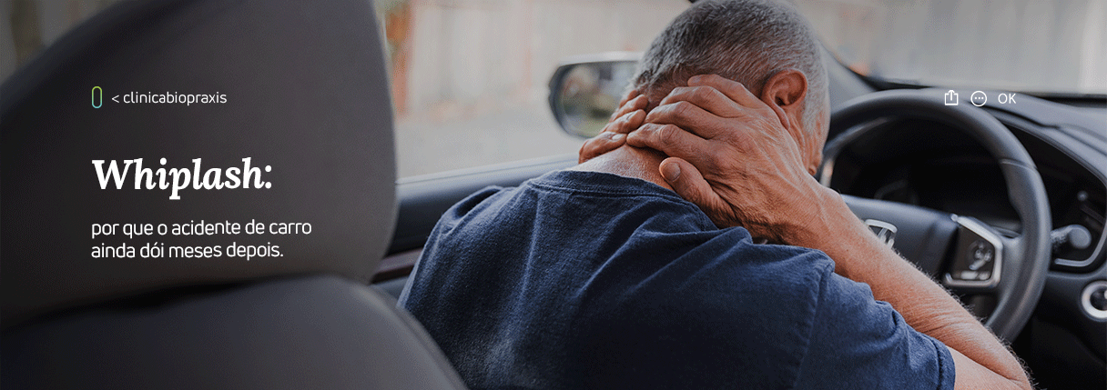 Whiplash: por que o acidente de carro ainda dói meses depois